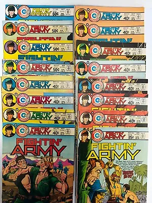 Individual Issues Of Vintage War Charlton FIGHTIN' ARMY Comic Books. You Pick! • $3