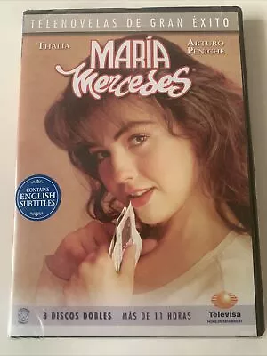 Maria Mercedes (DVD 2008 3-Disc Set) Thalia Arturo Peniche Laura Zapata • $100