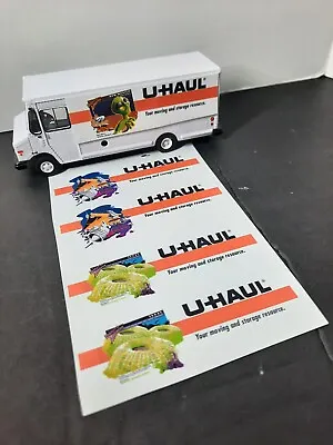 U Haul- 2 Stickers-fits Greenlight/ True 1/64 Trucks-Custom Trailer • $5