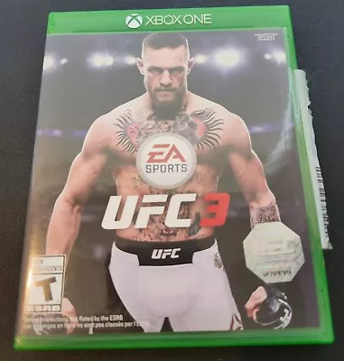 EA Sports UFC 3 - Microsoft Xbox One Tested And Working • $4.37