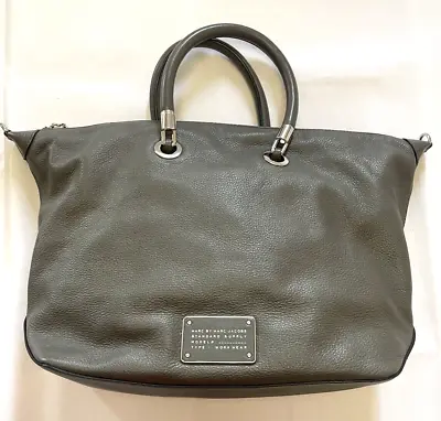 MARC JACOBS Leather TOO HOT TOO HANDLE Satchel Standard Sply Workwear Duffle Bag • $90.30