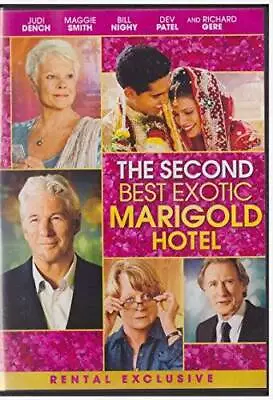 Second Best Exotic Marigold Hotel (Dvd2015) Rental Exclusive - DVD - VERY GOOD • $6.48