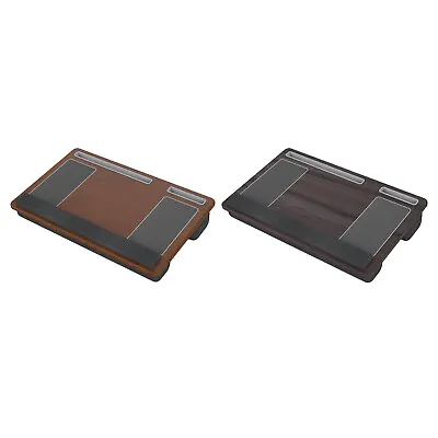 Lap Desk Lazy Laptop Table Stand Notebook Tray With Wrist Rest Mouse Pad • £43.58