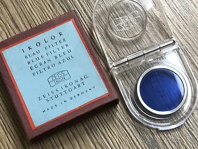 Zeiss Ikon  S27 - 27mm Blue Filter 352 • £9.60