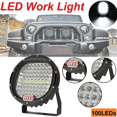 7 Inch Round 1Pcs Waterproof Spot Beam Led Work Light Off Driving Road Lights  • $71.99