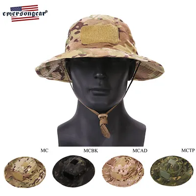 Emerson Tactical Military Boonie Hat Outdoor Hunting Fishing Cap & Inner Pocket • $19.95