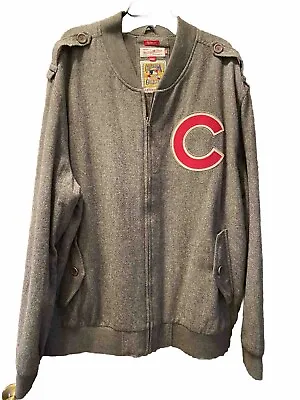 Vintage Cooperstown Collection Cubs Jacket Mitchell & Ness Wool • $99