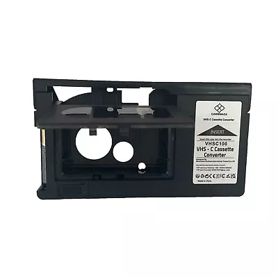 VHS-C Cassette Adapter For VHS-C SVHS Camcorders RCA For Panasonic Sealed • $68.22