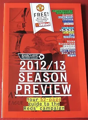 Manchester United--2012-13 Season Preview • £3.75