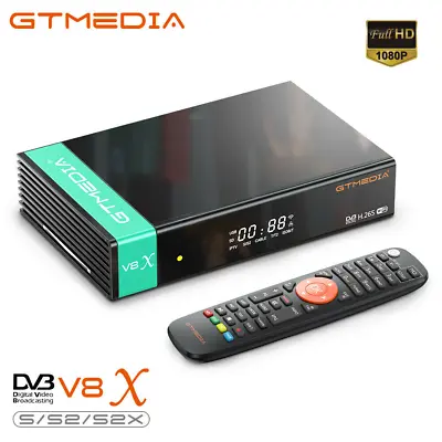 $36.99 • Buy GTMEDIA V8X Free To Air Satellite TV Receiver 2.4G WIFI,DVB-S2/S2X HDTV Decoder