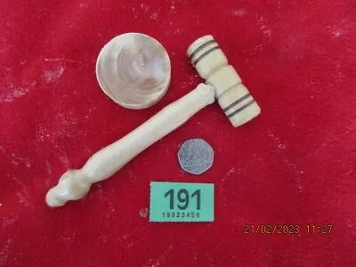 £6.95 • Buy Mini Gavel And Block