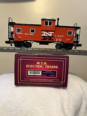 MTH New Haven Extended Vision Caboose 20-91021 • $65