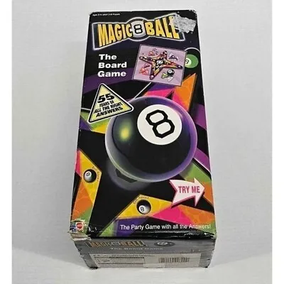 New Vintage Magic 8 Ball The Board Game Mattel 2001 Party Game • $20.89