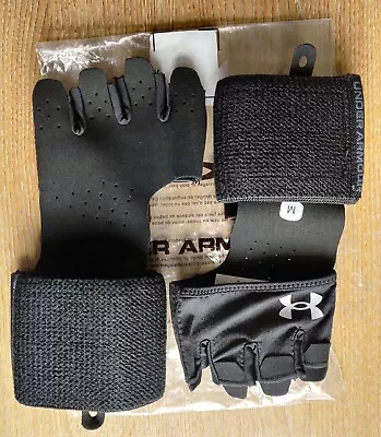 Under Armour Unisex Grippy Gloves Gym Training BNWT  • £19.95
