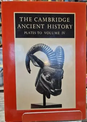 The Cambridge Ancient History: Plates To Volume 4 : John Boardman (ed) • £40