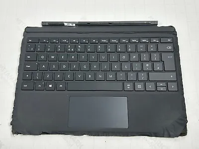 Microsoft Surface Pro 4 /5 / 6 / 7  Type Cover 1725 UK QWERTY Keyboard (23 • £14