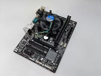 Gigabit Motherboard W/micro ATX Form Factor - Intel I5 Gen 4.0 • £10