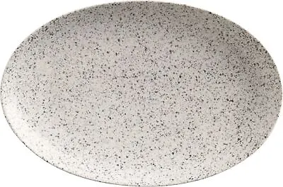 £14.99 • Buy Maxwell & Williams Caviar Speckle 25cm Oval Plate Porcelain