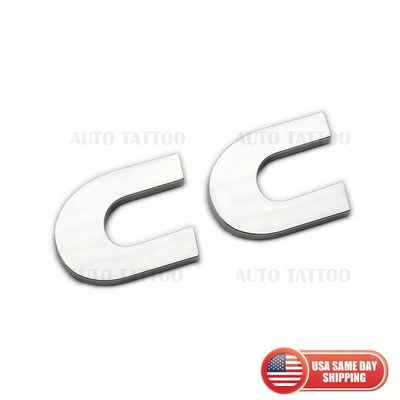 $24.99 • Buy 09-17 Volkswagen CC Rear Truck Lid Nmaeplate Badge Emblem Chrome