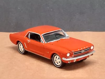 Vintage 1965 '65 Ford Mustang 1/64 Scale Limited Edition Collectible Orange • $12.99