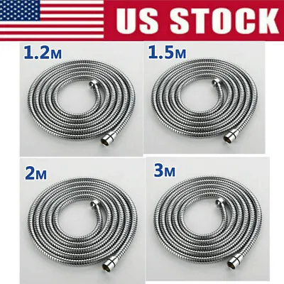 $8.30 • Buy 7/10 FT Shower Head Hose Handheld Extra Long Replacement Bathroom Flexible Tube