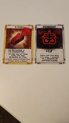 Official Brimstone Gfuel Cards Four Souls Binding Of Isaac • $92.72