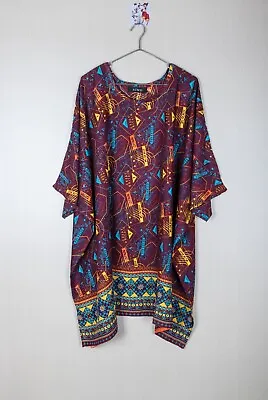 Cotton Batwing Caftan Plus Size Kaftan Dress 2X 3X 4X 5X 6X 7X 8X 9X - M44 P3009 • $24