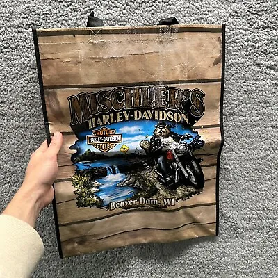 Harley Davidson Beaver Dam. WI Reusable Shopping Bag Motorcycle • $11.25