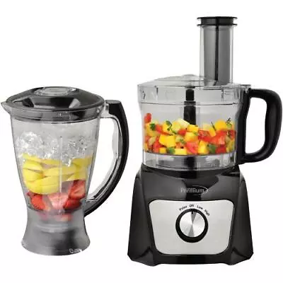  Premium - Combo Food Processor 64 Oz + Blender 50 Oz With Multi-function 500W • $51