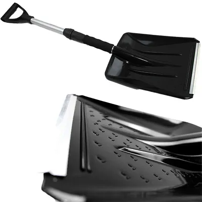 £9.75 • Buy Telescopic Snow Shovel Extendable Handle Aluminium Plastic Lightweight 68-86cm