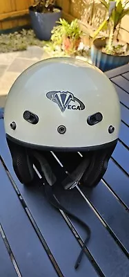 Vega Fiberglass Made With Kevlar Snell Dot Xxl Helmet • $49.36