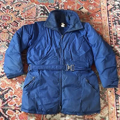 Vintage Eddie Bauer Goose Down Blue Jacket • $15