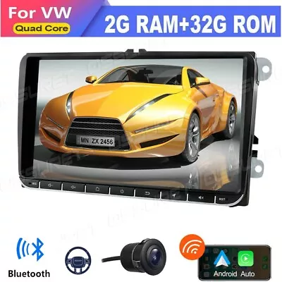 9  Android12 Car Stereo Radio GPS Carplay 32G For VW Volkswagen Jetta Passat CAM • $109