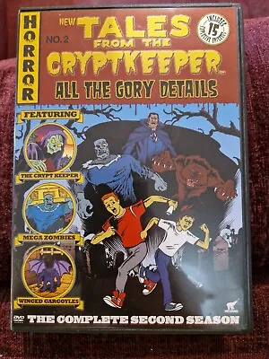 Tales From The Crypt / Cryptkeeper All The Gory Complete Second Season Dvd  • £60