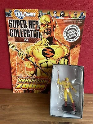 Dc Comics Super Hero Collection Issue 84 Professor Zoom Figure. New & Sealed Mag • £16.50