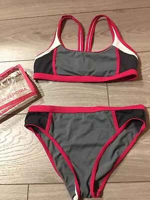 Calzedonia Swimming Pool Bikini Set Size S Multicolour - High Waist Bottom  • £5