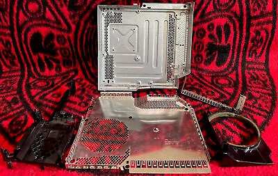 $14.99 • Buy Genuine Microsoft Xbox 360 1439 S SLIM Metal Casing Housing W/ Lid & Mounts