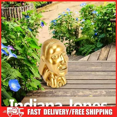 Indiana Jones Idol Golden Fertility Statue Collection Figure Replica Prop Crafts • $30.57