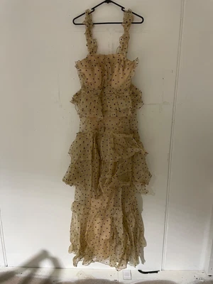 $400 • Buy Bnwt Alice Mccall Black Spot Yoko Gown - Size 8 Au/4 Us (rrp $690)