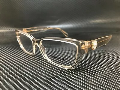 VERSACE VE3284B 5288 Transparent Brown Demo Lens Women's Eyeglasses 54 Mm • $186.95