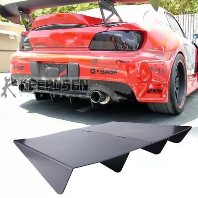 Rear Diffuser Spoiler Bumper Lip Splitter Lower ABS For Honda S2000 Convertible • $66.49