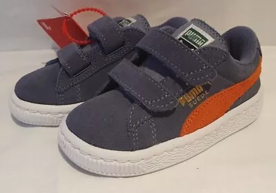 Infants Puma Classic Suede Grey Trainers  • £24.99