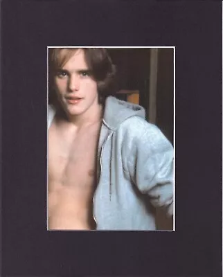 8X10  Matted Print Male Photo Shirtless Actor Celeb Picture: Matt Dillon • $13.99