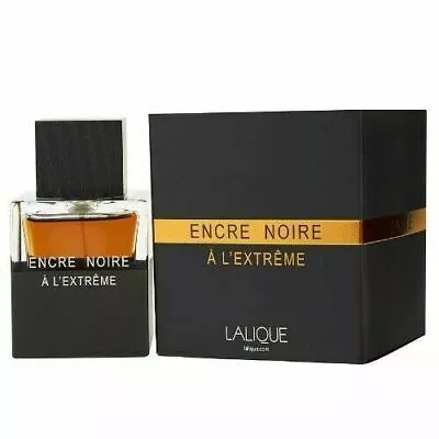 Encre Noire Extreme By Lalique EDP Parfum For Men 3.3 Oz • $42