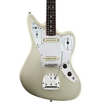 Fender Johnny Marr Jaguar Rosewood Fingerboard Electric Guitar Olympic White • $2549.99