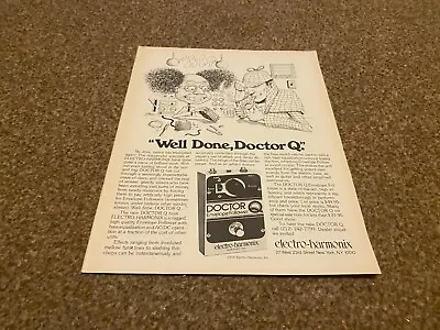 Framed Advert 11x8 Electro-harmonix - Doctor Envelope Follower • $28.35