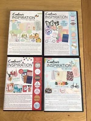 4 Crafters  Companion DVDs Beautiful Papers Big Score Projects Video Tutorials • £5