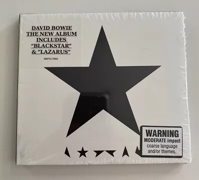 David Bowie - Blackstar CD Digipak - Brand New & Sealed • $24.99