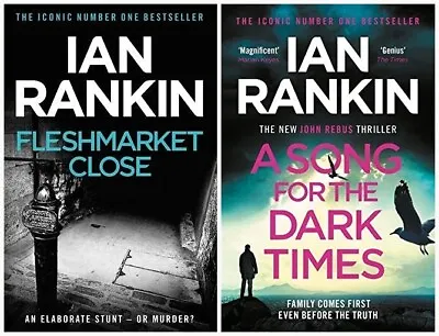 £13.99 • Buy Ian Rankin 2 Books Collection Set Fleshmarket Close,  A Song For The Dark Times