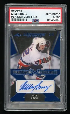 Mike Bossy PSA/DNA (#6/6) 2021 Leaf Ultimate Sports Signed Auto NHL HOF • $129.99